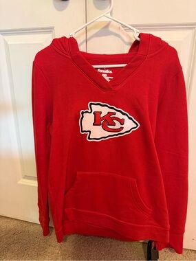 Kansas City Chiefs Red Pullover Hoodie